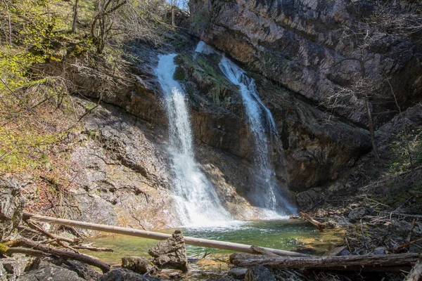 Última Cachoeira Canyon Inferno Borovnica — Fotografia de Stock