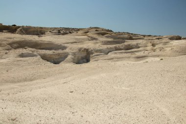 Sarakiniko ay manzarası, Milos adası
