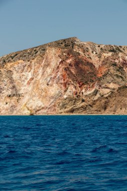 Teknenin Firiplaka plaj görünümü