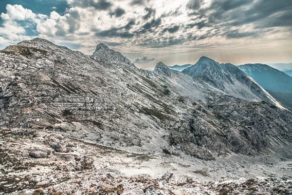 Mountain Path High Julian Alps — Stock Photo, Image