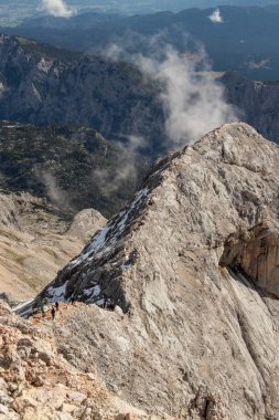 Triglav 'dan Mali Triglav' a doğru görüş