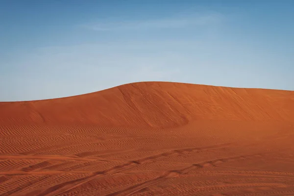 モロッコのサハラ砂漠の砂丘の美しい風景 旅行写真 — ストック写真
