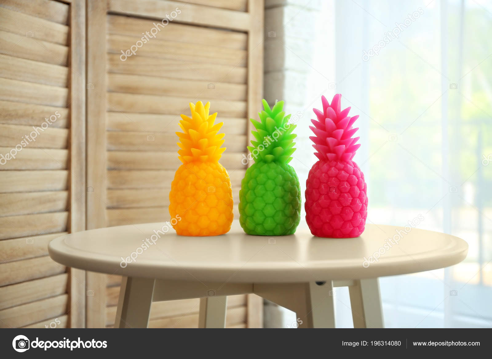 Pineapple Fruit Decoration Ideas Stylish Pineapple Candles Table