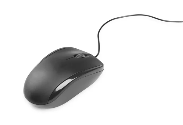 Modern Computer Mouse White Background — Stock Photo, Image