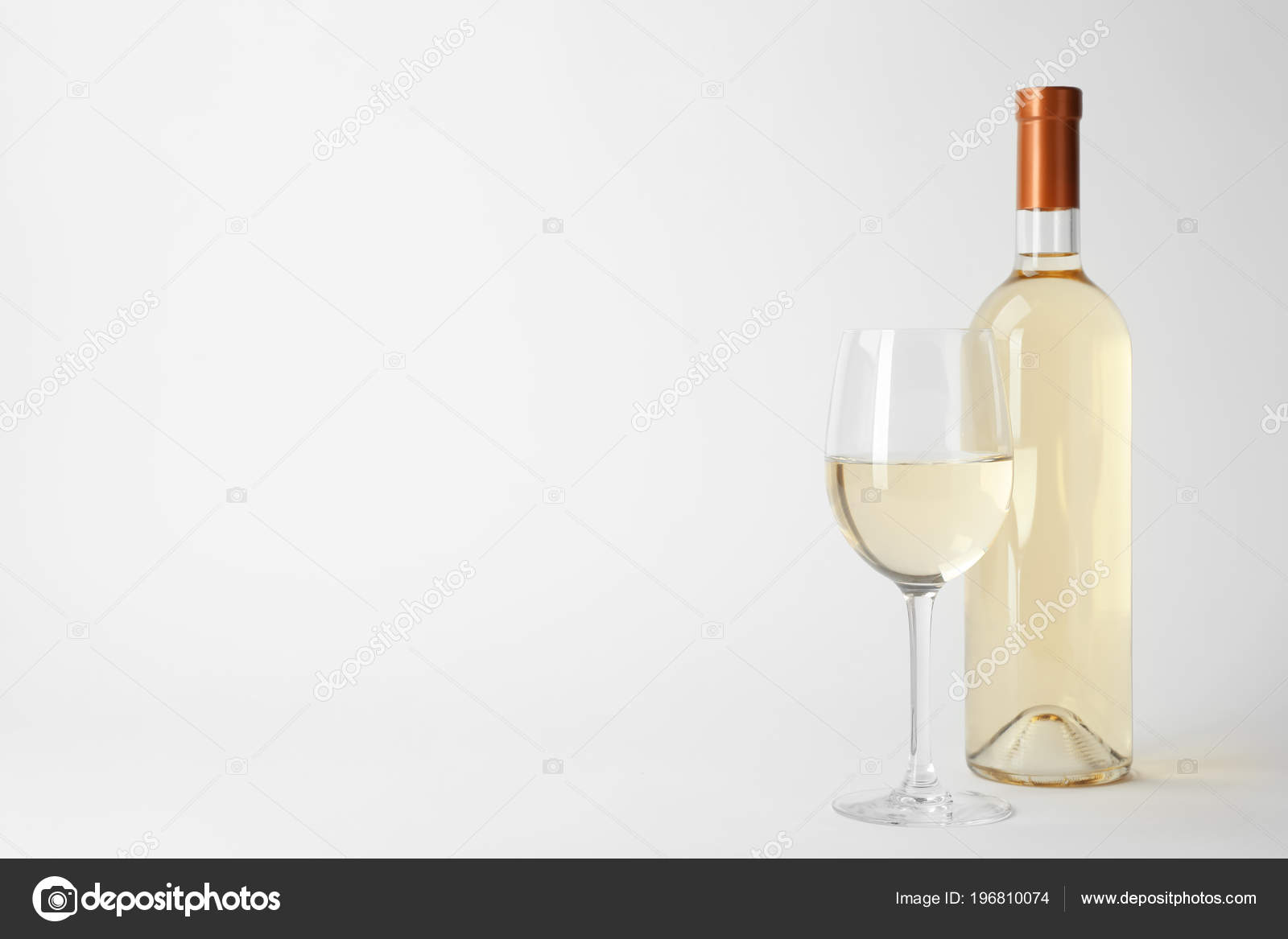 Expensive White Wine Bottle