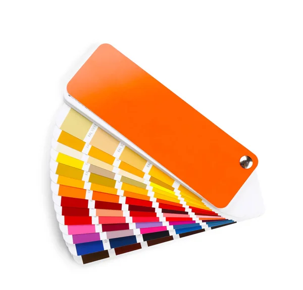 Farbpalette Muster Auf Weißem Hintergrund — Stockfoto