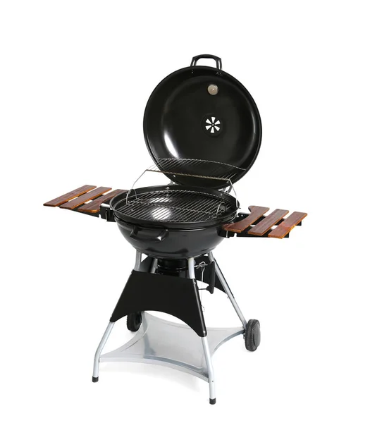 New Modern Barbecue Grill White Background — Stock Photo, Image