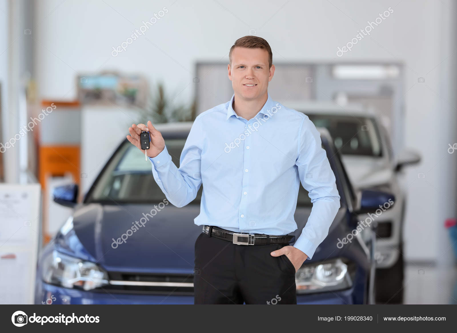 Key Car Dealership >> Handsome Young Salesman Holding Key Car Dealership Stock Key Car Dealership >> Handsome Young Salesman Holding Key Car Dealership Stock