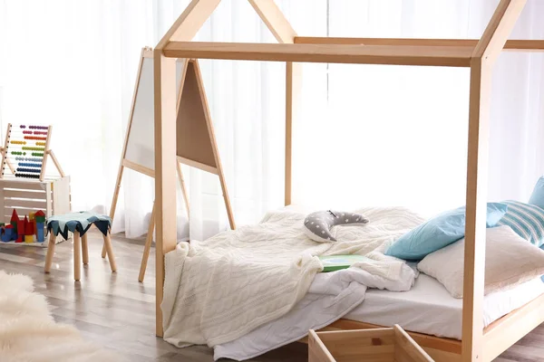Ambiente Interior Habitación Infantil Moderna Idea Para Diseño Del Hogar —  Fotos de Stock