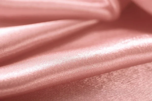 Textuur Van Mooi Roze Zijde Als Achtergrond — Stockfoto