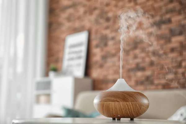 Aroma Olja Diffusor Bordet Hemma Luftfräschare — Stockfoto