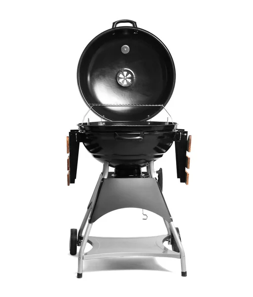 New Modern Barbecue Grill White Background — Stock Photo, Image