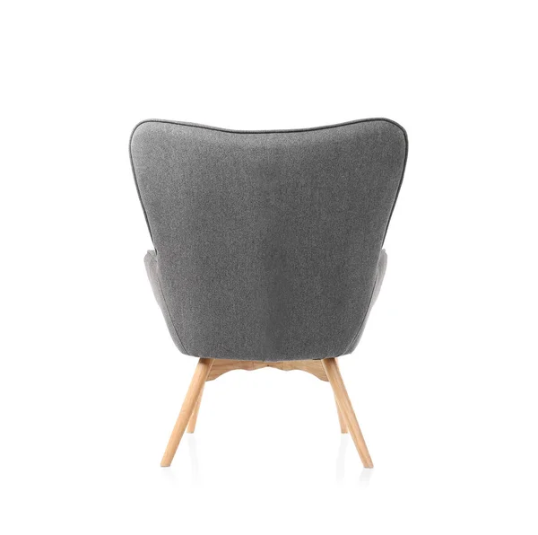Comfortable Armchair White Background Interior Element — Stock Photo, Image
