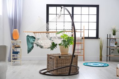 Güzel oda içi rahat hamak