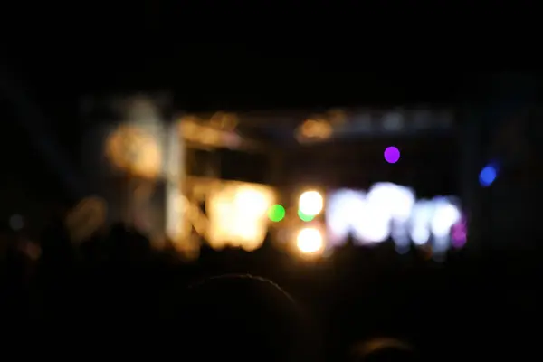 Wazig Zicht Openluchtfestival — Stockfoto