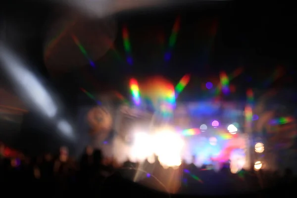Blurred View Open Air Festival — Stock Photo, Image