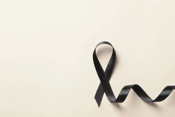 Black Ribbon White Background Funeral Accessory Stock Photo by ©NewAfrica  208935196