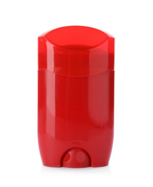 beyaz zemin üzerine deodorant