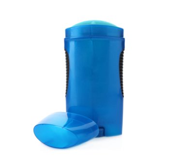 beyaz zemin üzerine deodorant