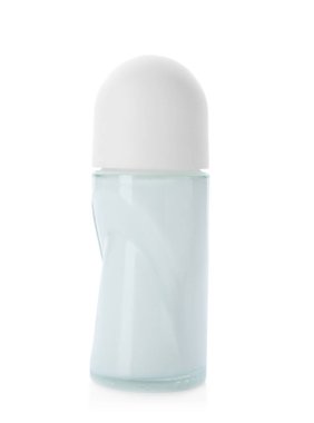 beyaz zemin üzerine deodorant