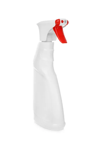 Spray Bottle Detergent White Background Cleaning Supplies — Stock Photo, Image