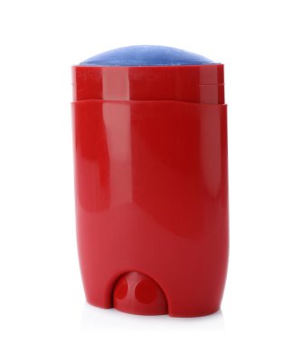 beyaz zemin üzerine deodorant