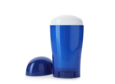 beyaz zemin üzerine deodorant