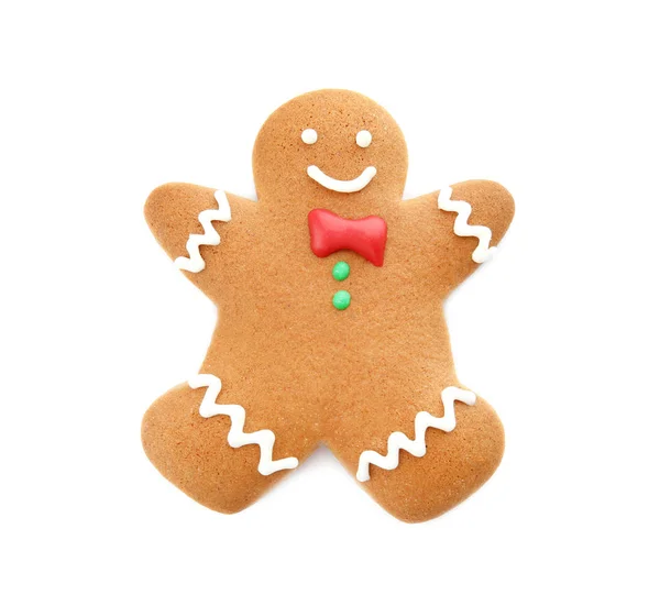 Tasty Homemade Christmas Cookie White Background — Stock Photo, Image