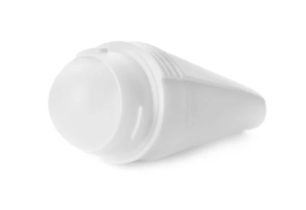 Deodorante Roll Sfondo Bianco Cura Della Pelle — Foto Stock