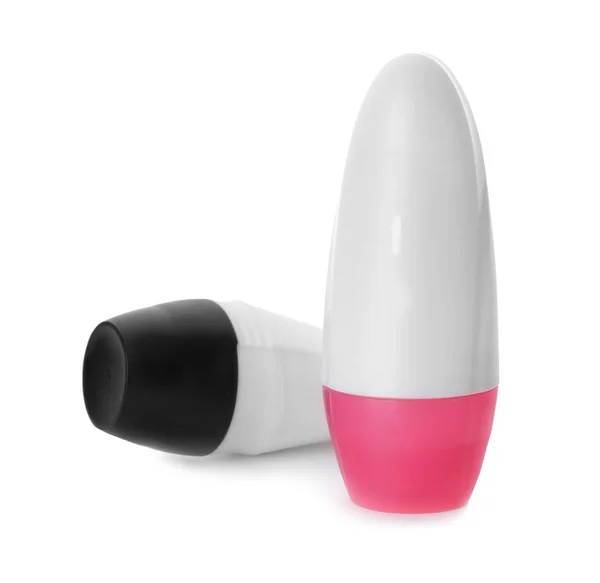 Andere Deodorant Witte Achtergrond Huidverzorging — Stockfoto