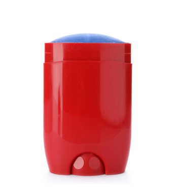 beyaz zemin üzerine deodorant