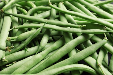 Arka plan olarak taze taze fasulye