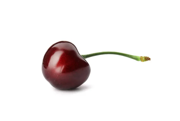 Sweet Red Cherry White Background — Stock Photo, Image