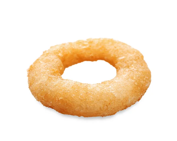 Freshly Cooked Onion Ring White Background — Stock Photo, Image