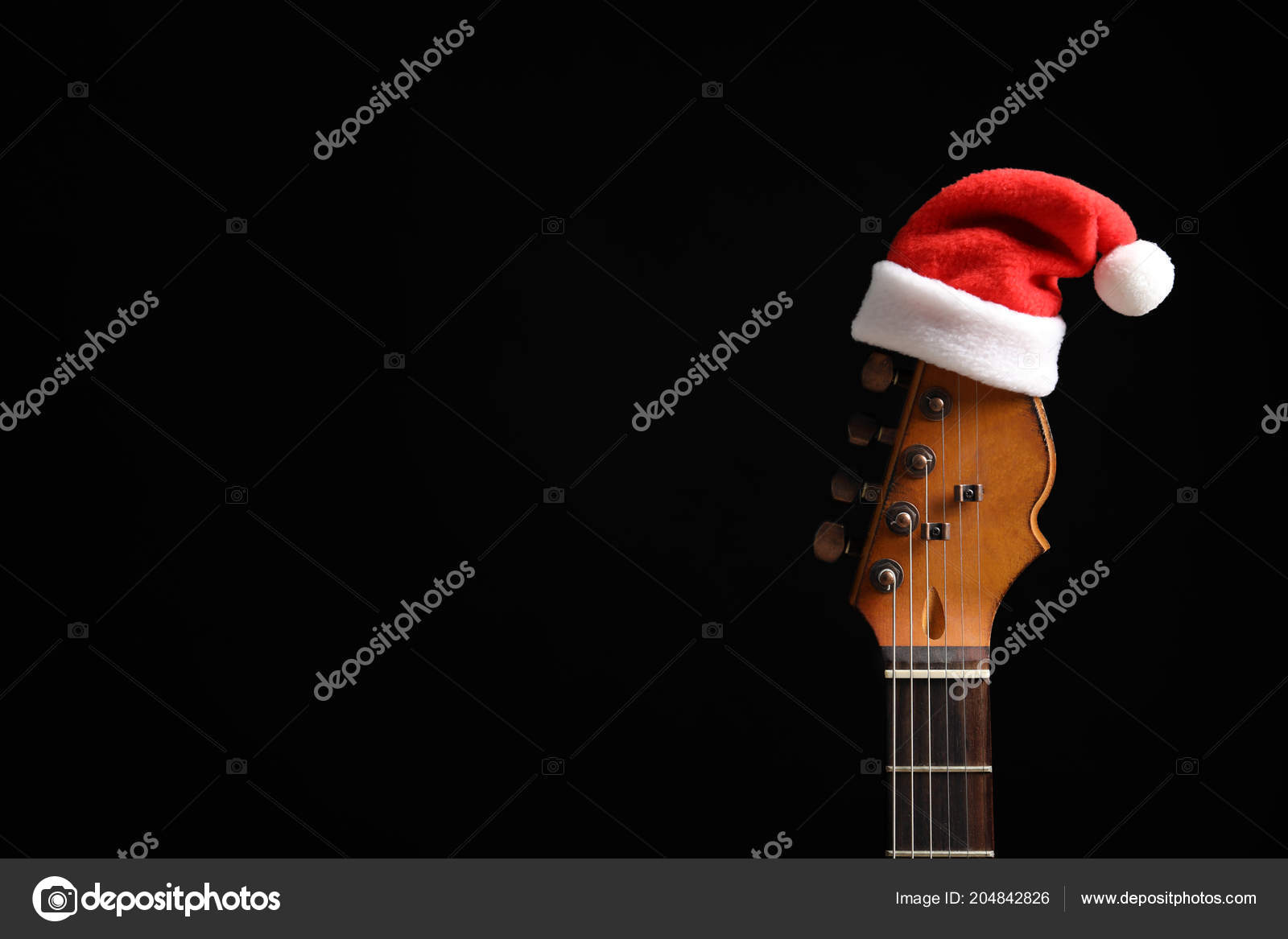 musical santa hat