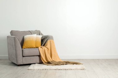 Zarif odası iç şık rahat koltuk ile