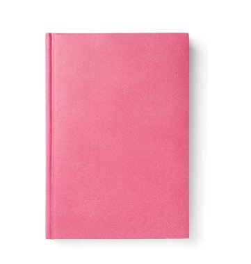 Beyaz arka plan üzerinde renkli defter. Okul kırtasiye