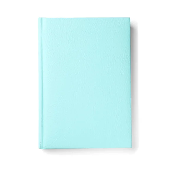 Cuaderno Colores Sobre Fondo Blanco Papelería Escolar — Foto de Stock