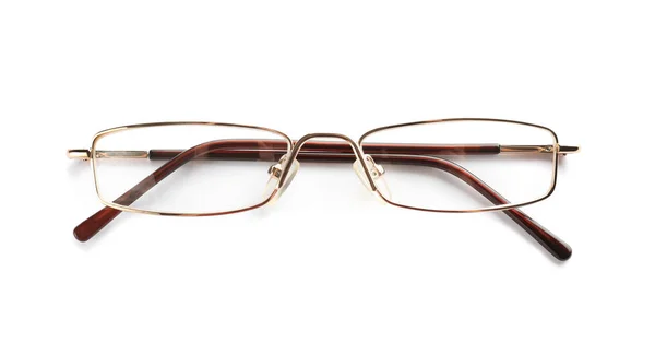 Glasses Corrective Lenses White Background Vision Problem — Stock Photo, Image