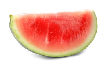 Dilim karpuz beyaz arka plan üzerinde