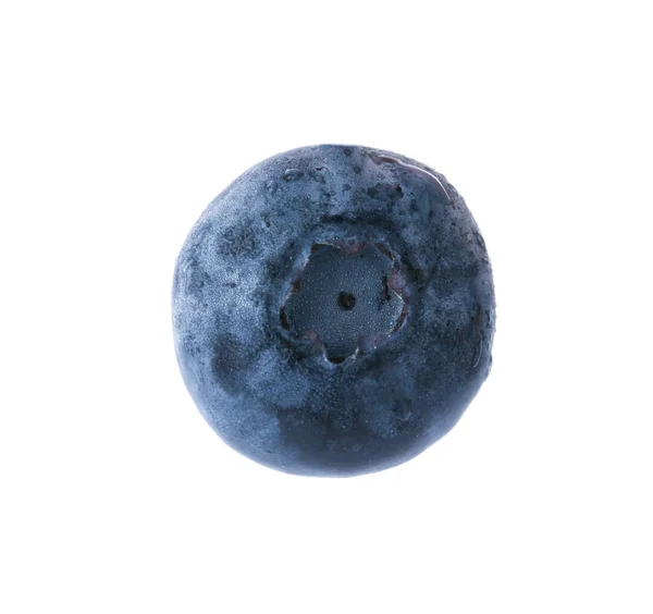 Fresh Ripe Blueberry White Background Organic Berry — Stock Photo, Image