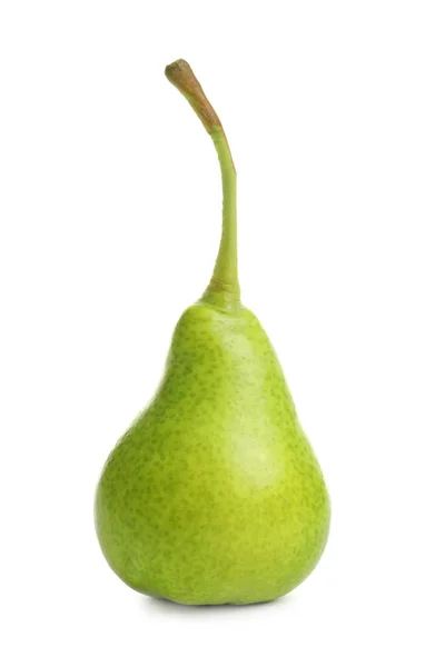 Whole Ripe Pear White Background Stock Photo