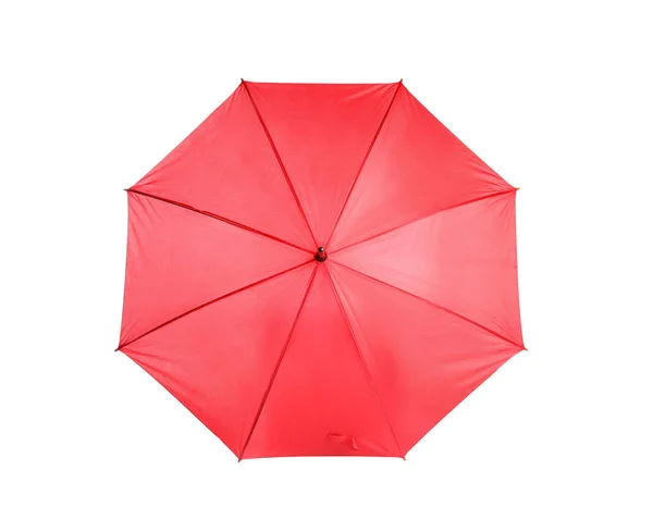 Beau Parapluie Ouvert Sur Fond Blanc — Photo