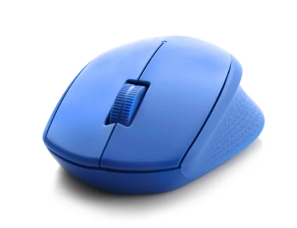 白い背景の上の色のコンピューターのマウス — ストック写真