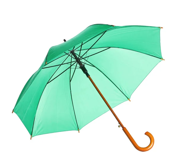 Beautiful Open Umbrella White Background — Stock Photo, Image