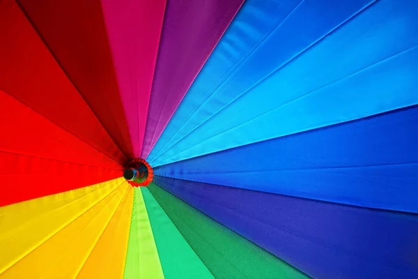 Цветной Зонтик Качестве Фона Вид Крупным Планом — стоковое фото
