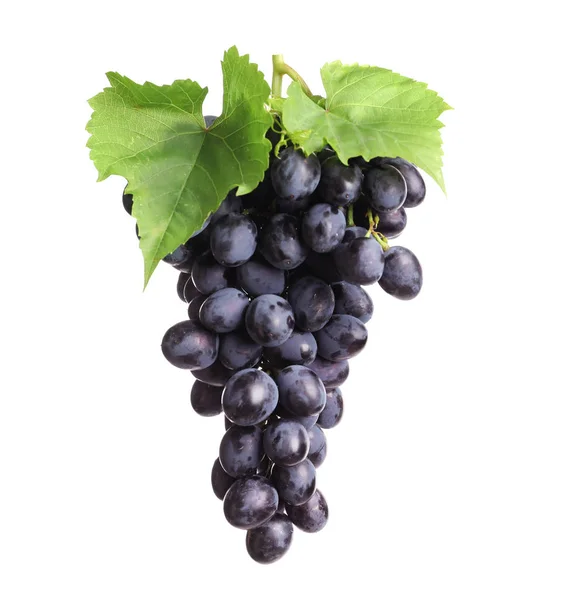 Fresh Ripe Juicy Grapes Isolated White — Stock Photo, Image