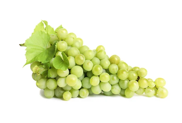 Uvas Frescas Maduras Suculentas Isoladas Branco — Fotografia de Stock