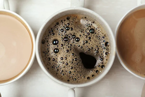 Cup Tasty Aromatic Coffee Table — Stock Photo, Image