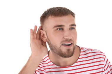 Office sıcakta acı bir genç adam. Klima arıza